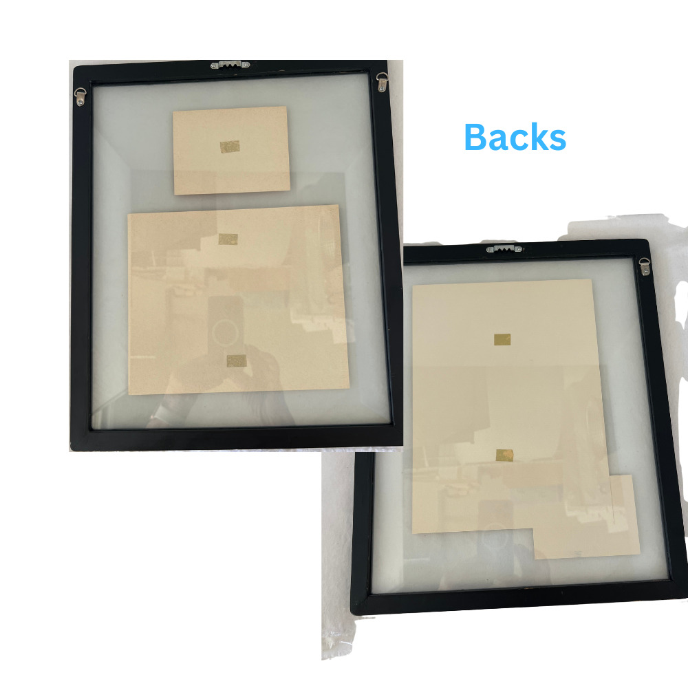 VTG Authentic Framed 1800's French Wine Collector's Receipt Decor Hanging  -2