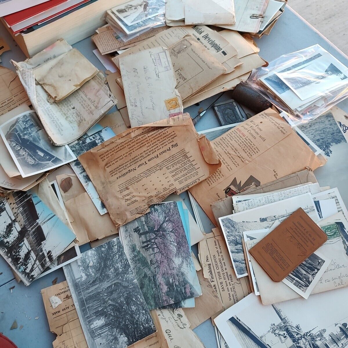 Ephemera Lot Rowley 1900s Journals, Pictures, Letters, Military, Philippines 