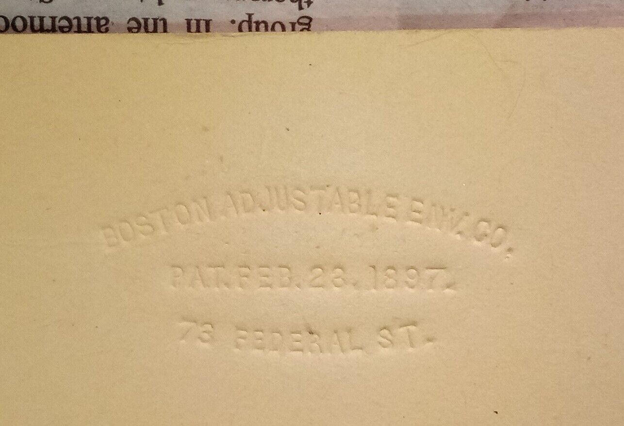 1897 Boston Adjustable Envelope Co. + (3) 1800s Massachusetts Deeds + (1) Will