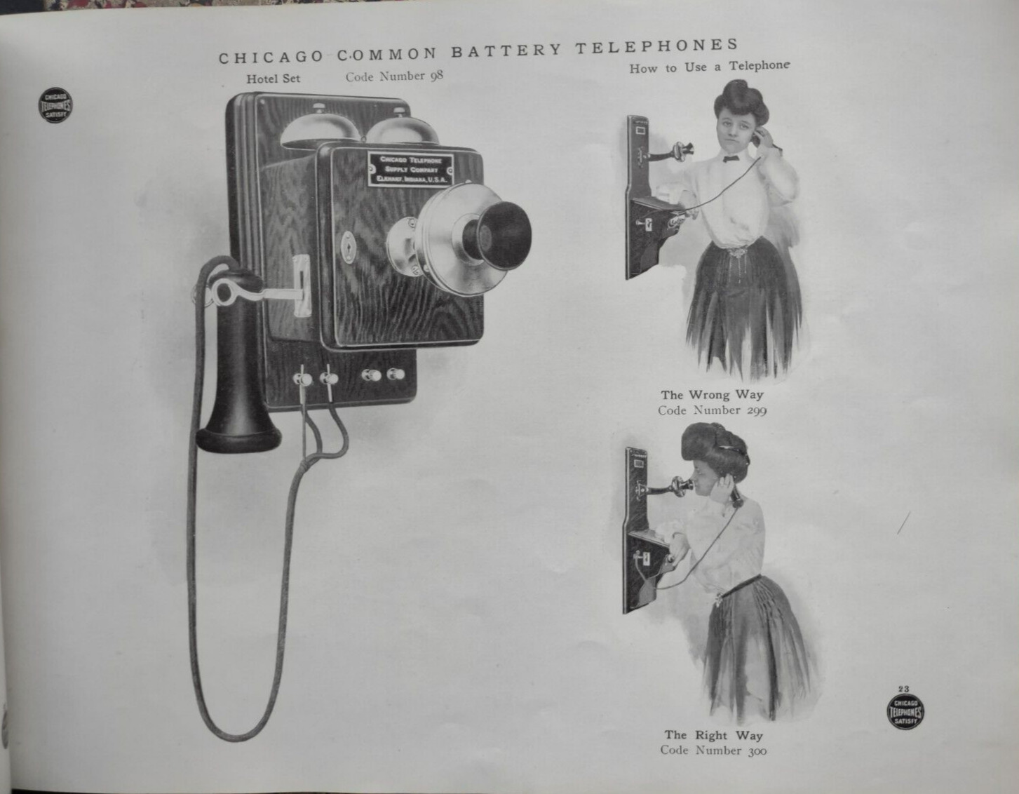 Chicago Telephone Supply Co Early 1900s Illustrated Catalog & Price Sheet