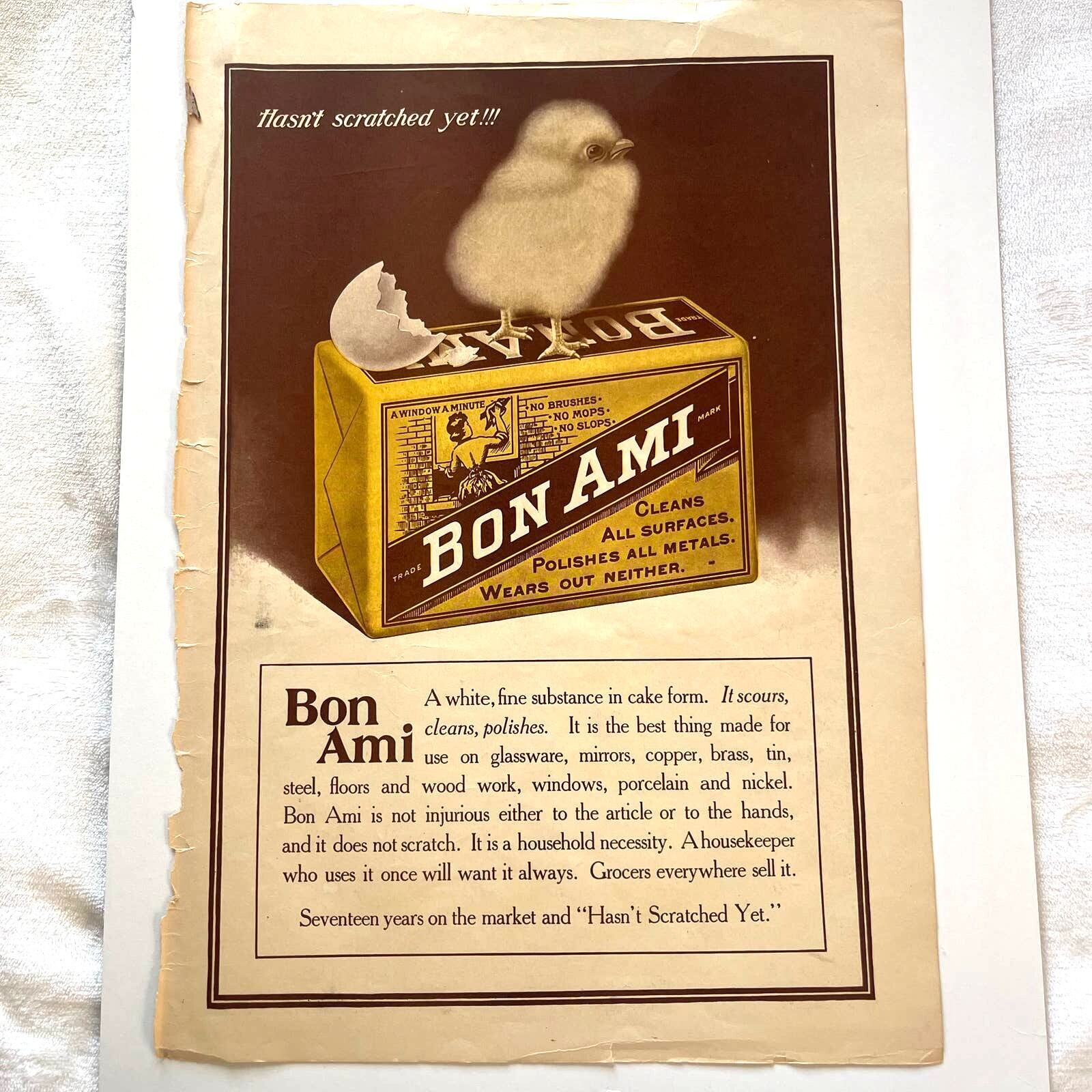 Lot of 4 Double Sided Advertisements Early 20th Century 1900s Antique Ephemera