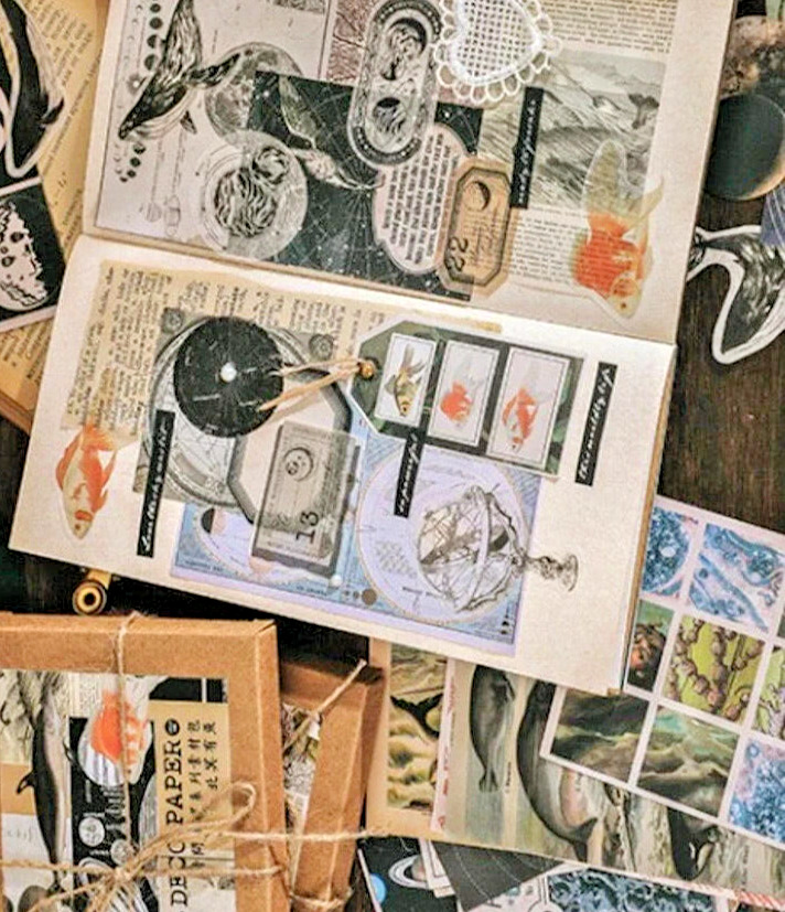 " 10 POUND LOT" Ephemera- 400+ pages- varied items, old & new, Estate finds.