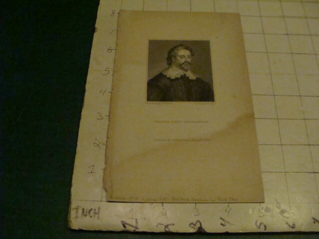 Original Engraving: 1700's or 1800's - FRANCIS LORD COTTINGTON baldwyn newgate 