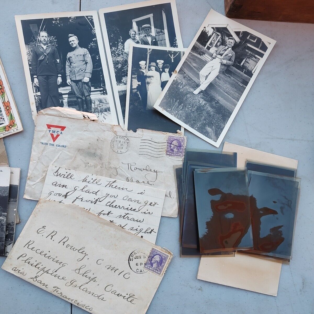 Ephemera Lot Rowley 1900s Journals, Pictures, Letters, Military, Philippines 