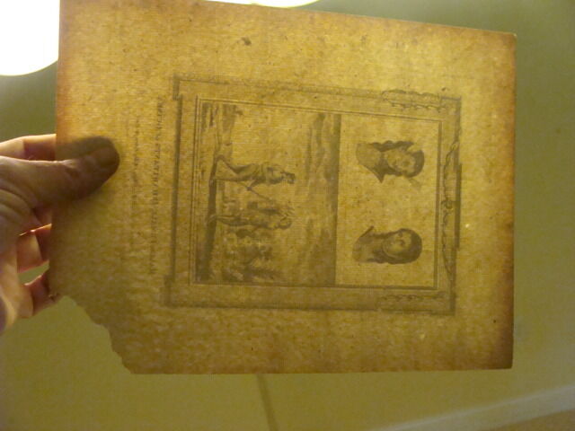 Original Engraving: 1700's or 1800's - MALE & FEMALE INHABITANTS of GUINEA  1778