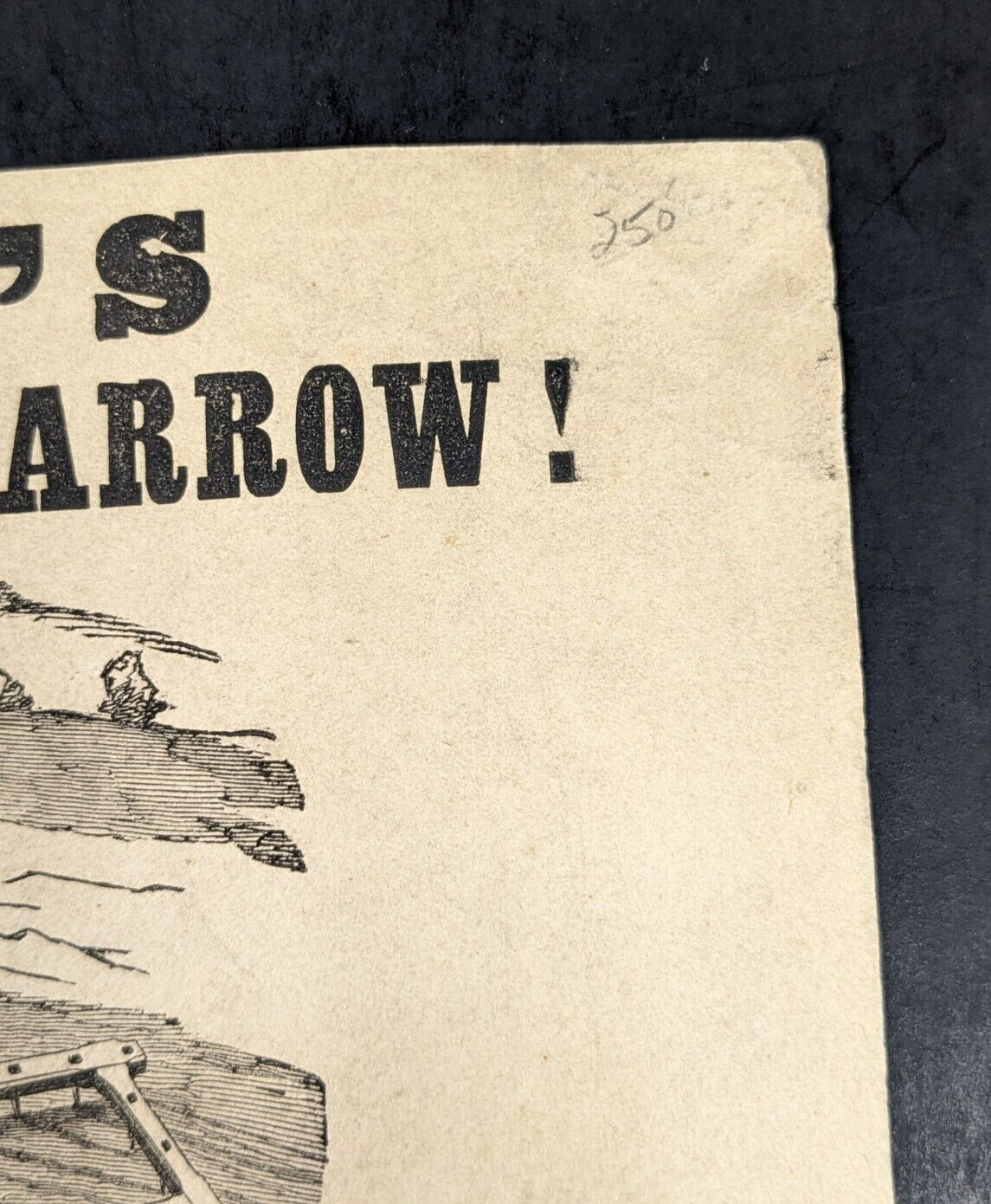 1800s Ephemera Ramsays Flexion Harrow Farming Implement Advertisement Antique