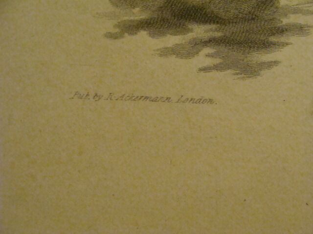 Original Engraving:1700's or 1800's - FORGOT ME NOT 1831 r. ackermann LONDON