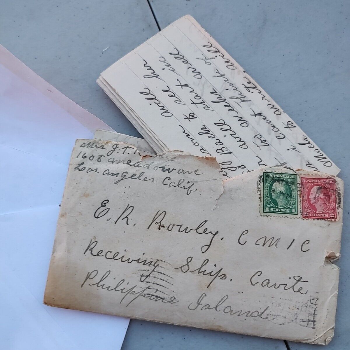 Ephemera Lot Rowley 1900s Journals, Pictures, Letters, Military, Philippines 