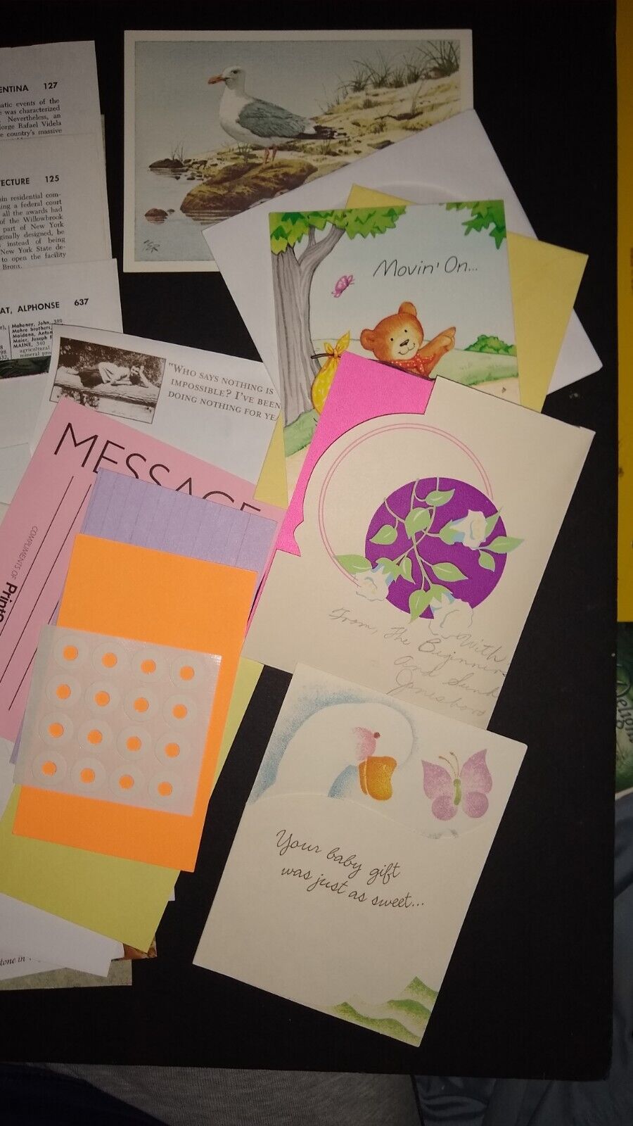 Huge Lot of Original Antique & Vintage Ephemera Pack, 50 Plus Pieces,1800s-1990s