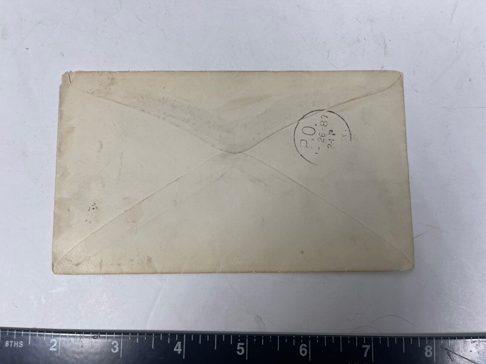 1800s FDNY Bureau Of Combustibles 1887 Envelope Firefighter Antique Ephemera NY