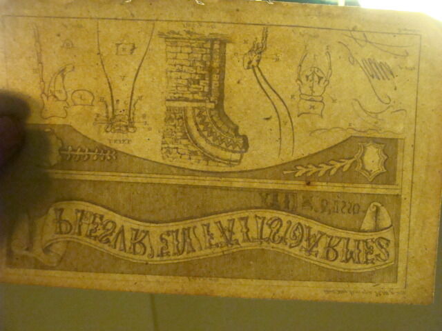Original Engraving: 1700's or 1800's - PIESVR EN FAITS JARMES -1792-gent mag