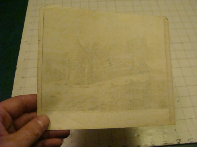 Original Engraving: 1700's or 1800's - TOMBEAU SUR LE MONT PIEDRAKOES 