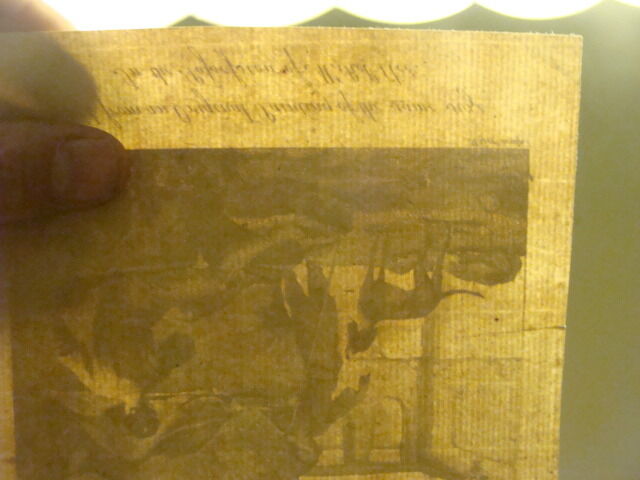 Original Engraving: 1700's or 1800's - boy w dog, man and woman sitting, 