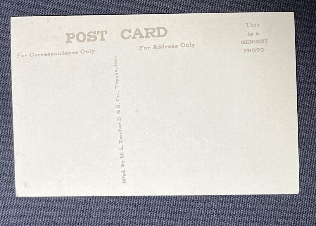 MANZANOLA, COLORADO, Real Photo Post Card, Otero County 1900s Water Tower