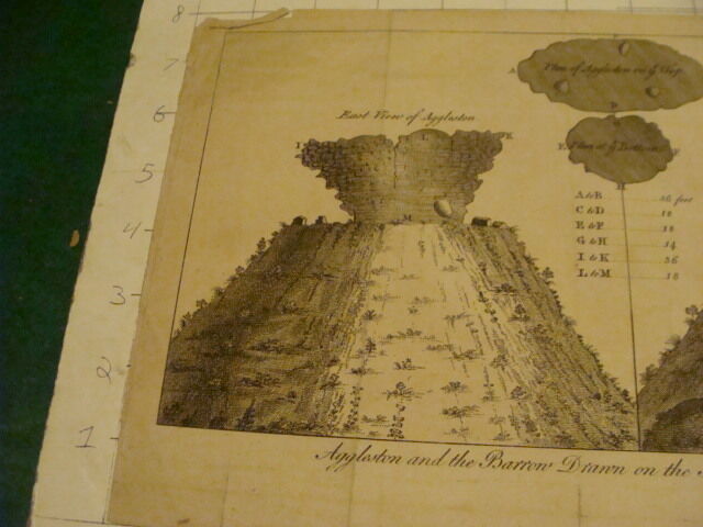 Original Engraving:1700's or 1800's - AGGLESTON & BARRON DRANN ---1767--GENT MAG