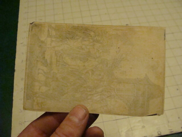 vintage Original Engraving: 1700's or 1800's -- SOLDIERS, dog, etc