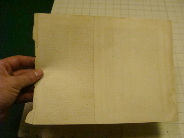 Original Engraving:1700's or 1800's - FIRST PLATE OF THE COTTON - MANUFACTURE 