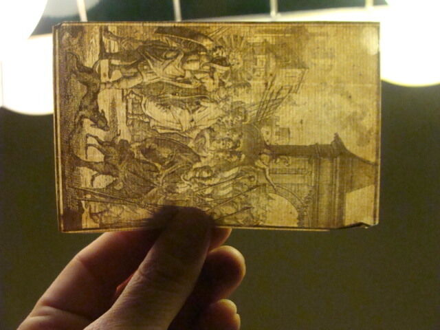 vintage Original Engraving: 1700's or 1800's -- SOLDIERS, dog, etc