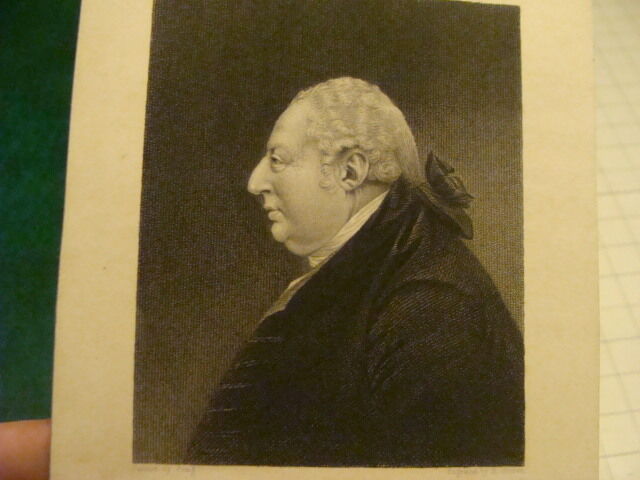Original Engraving: 1700's or 1800's - Noble FRANCIS EGERTON duke of Bridgewater
