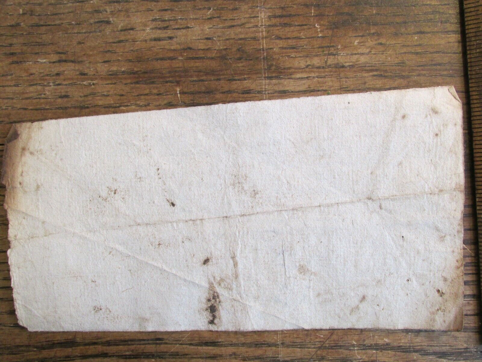 Antique Vintage Ephemera Early 1700s Handwritten Document in French e