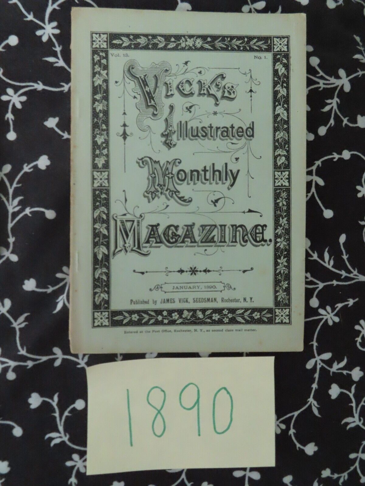 Vick's Illustrated Monthly Magazine  Lot x 33 1800s
