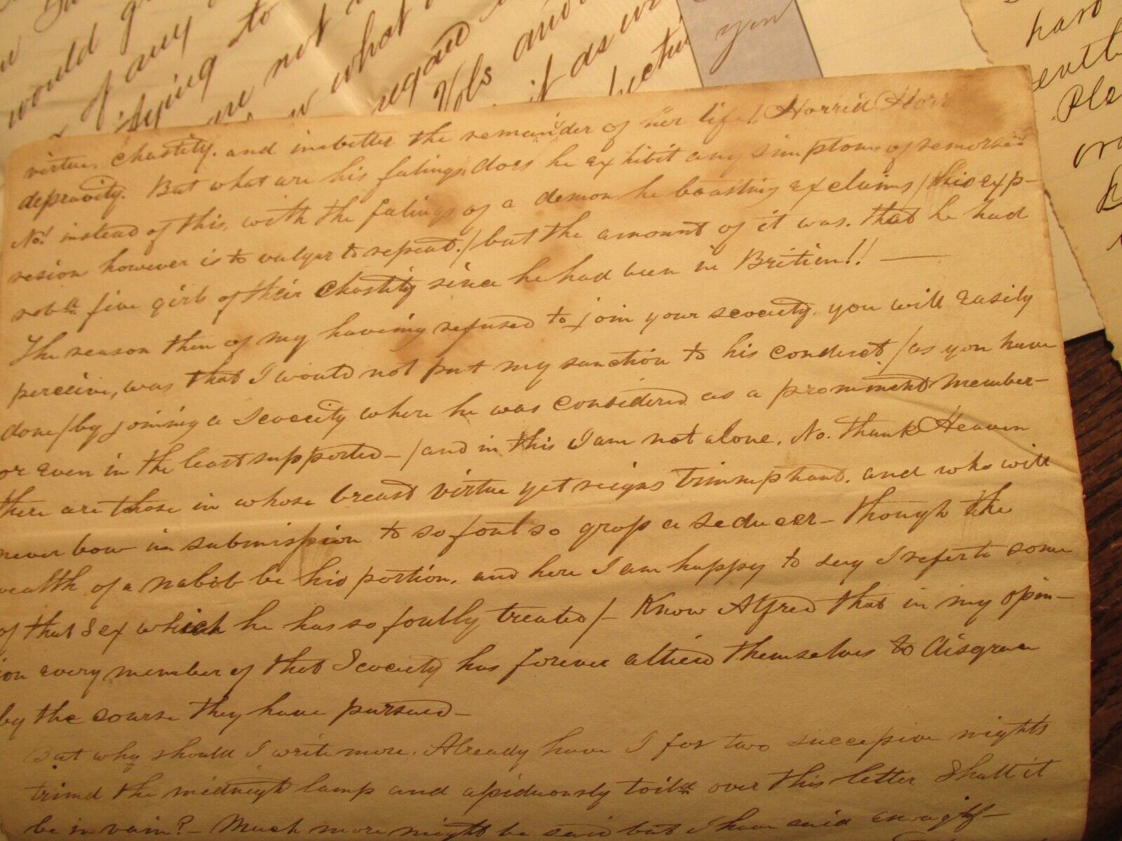 RARE 1800s Genealogy Archive Letters Ephemera Book Lot Andrews Family CT 1640