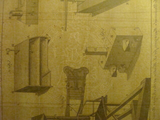 Original Engraving:1700's or 1800's - ventilators UNIVERSAL MAGAZINE early 