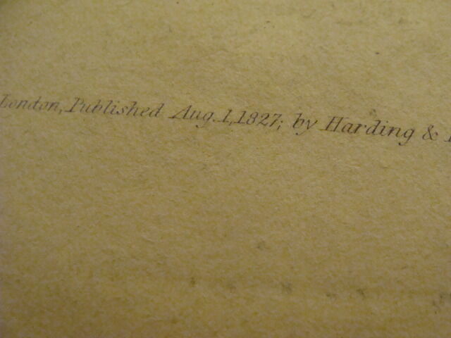 Original Engraving: 1700's or 1800's - CHARLES BLOUNT, BARON MONTJOY - 1827 -