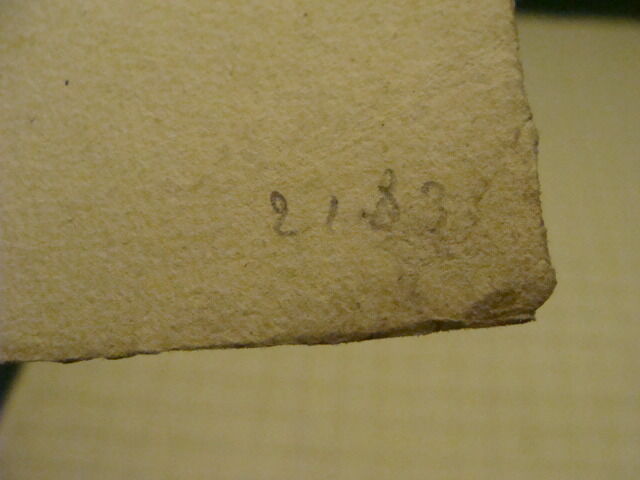 Original Engraving:1700's or 1800's - someone dying, w Louvre embossing --1767--