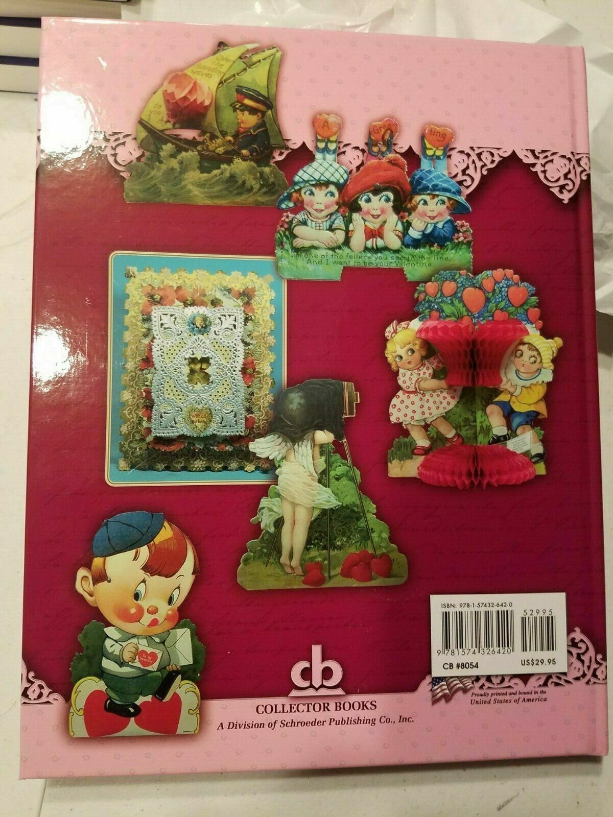 Valentines a Collector's Guide 1700s - 1950s Antiques Collectibles Decorative 