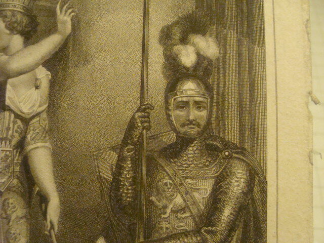 Original Engraving:1700's or 1800's - HERALDRY j. chapman 