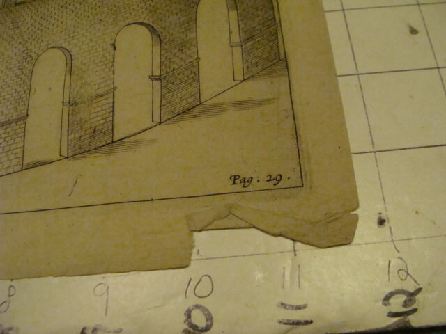 Original Engraving:1700's or 1800's - LES ARENES D'ORANGE DE CONSTRUCTION ROMAIN