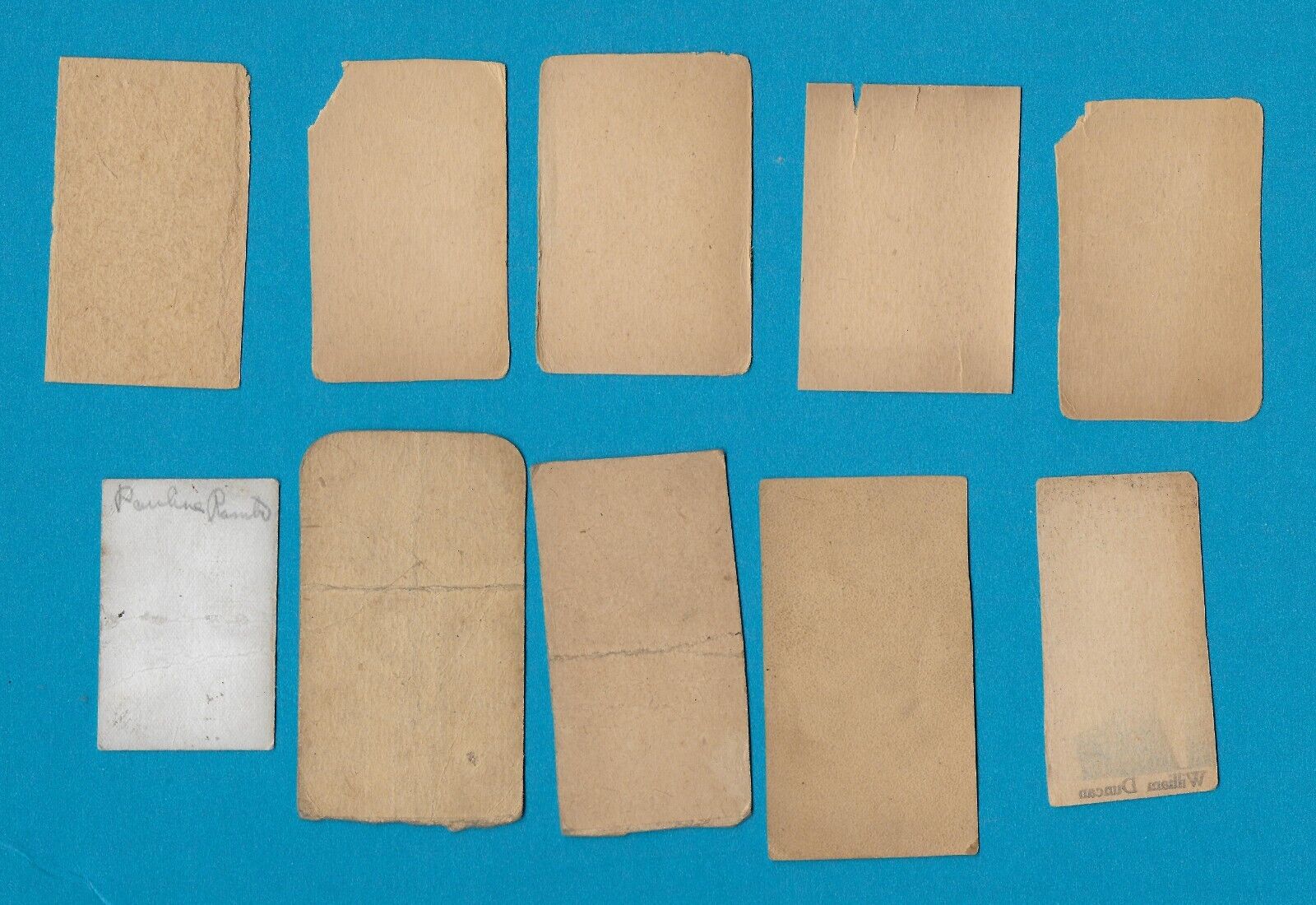 Vintage strip cards ...  Lot of 9 cards from the early 1900's