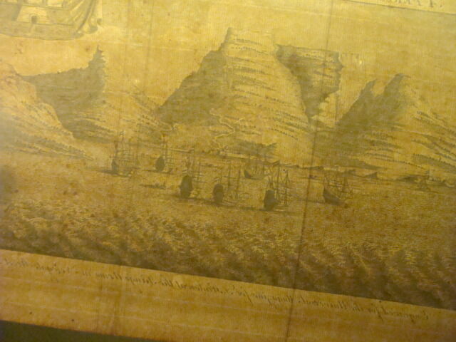 Original Engraving:1700's or 1800's  a Perspective View of the CAPE OF GOOD HOPE
