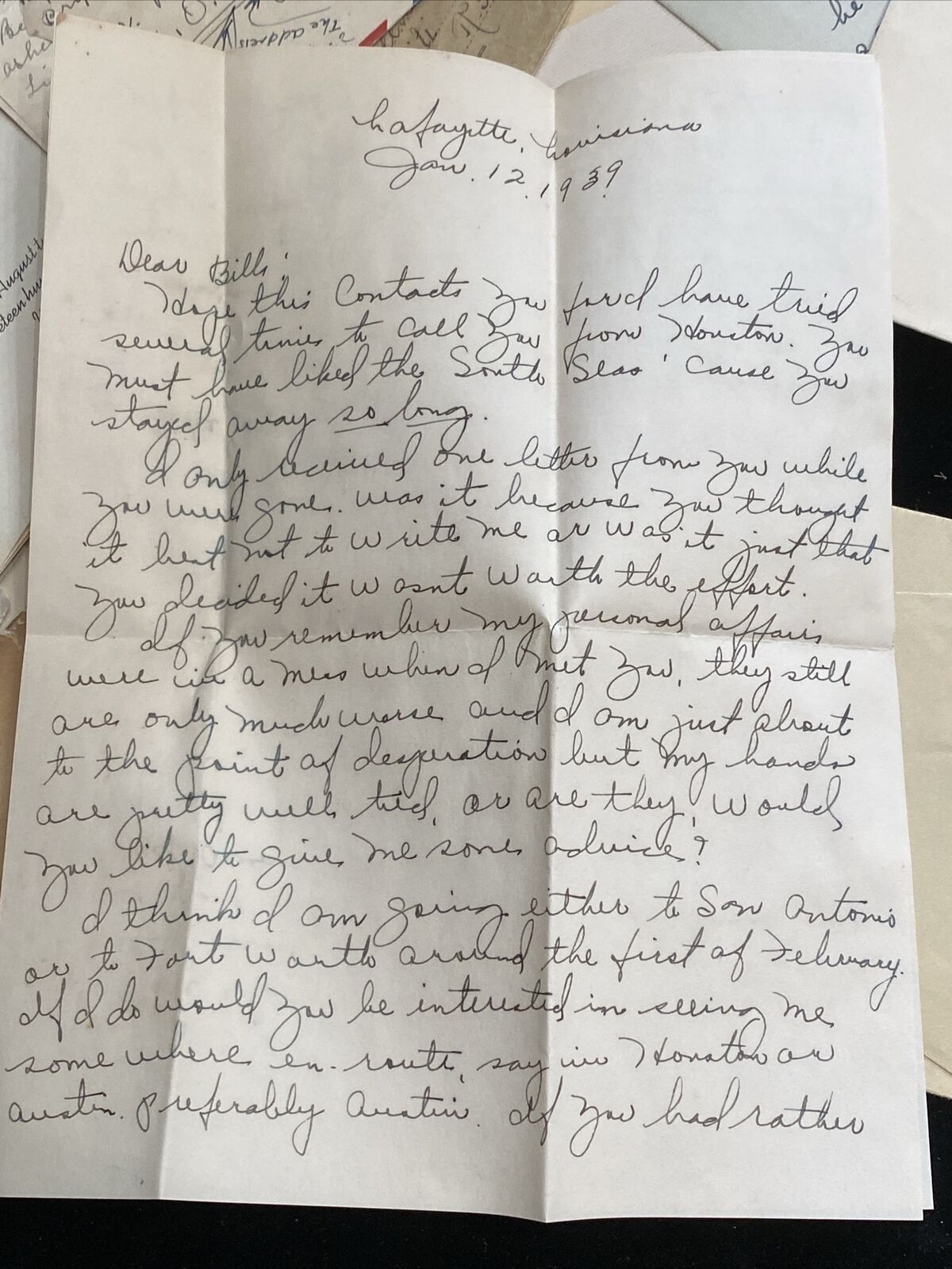 1800’s Ephemera Mystery Group Mail Allen And Goodnight Ranch Caldwell TX  GN48