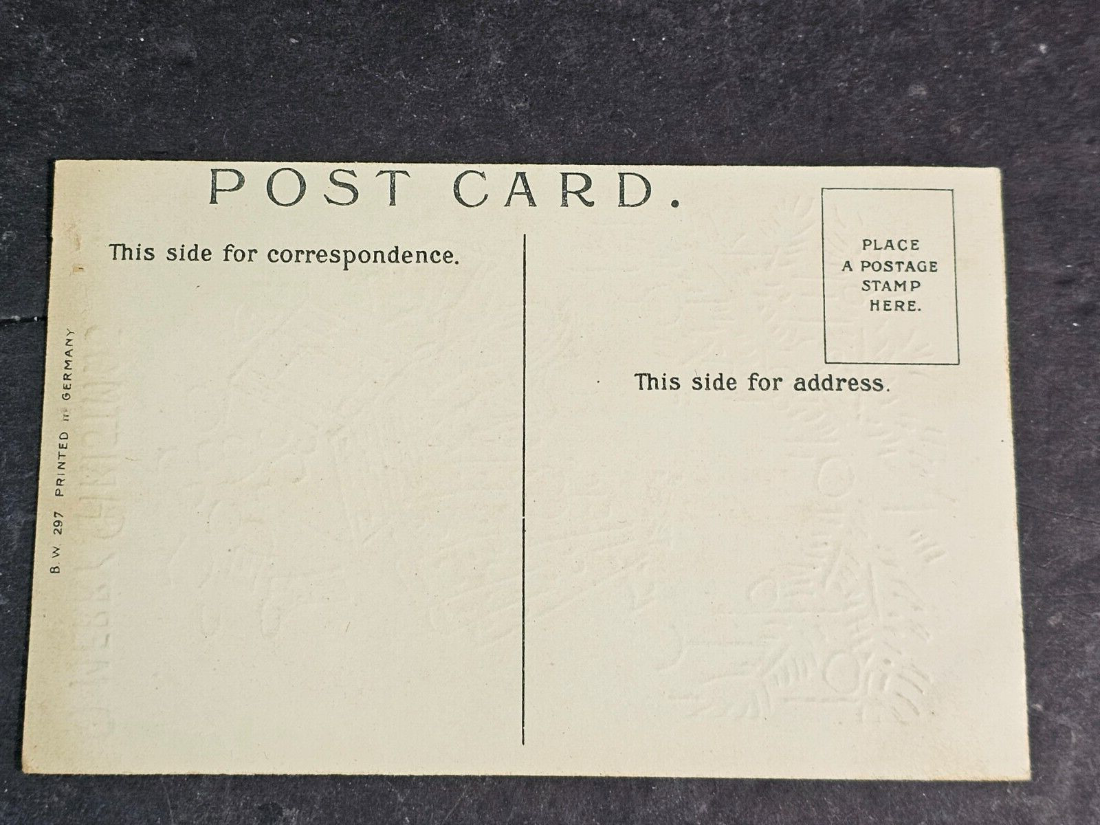 1900s german Merry christmas post cards 3x5 unused excellent example
