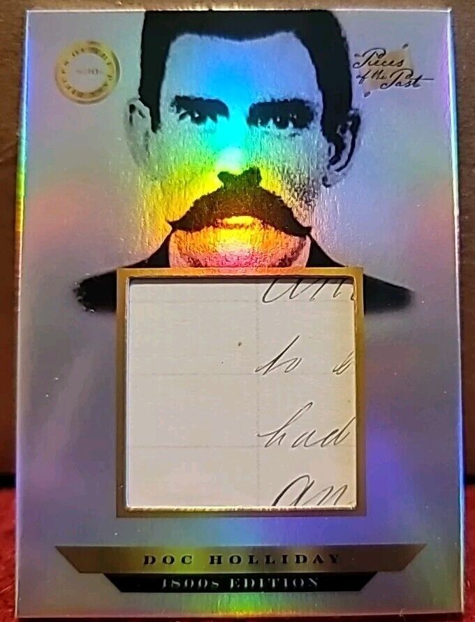 2024 Pieces of the Past 1800s Edition Doc Holliday Written Relic #142