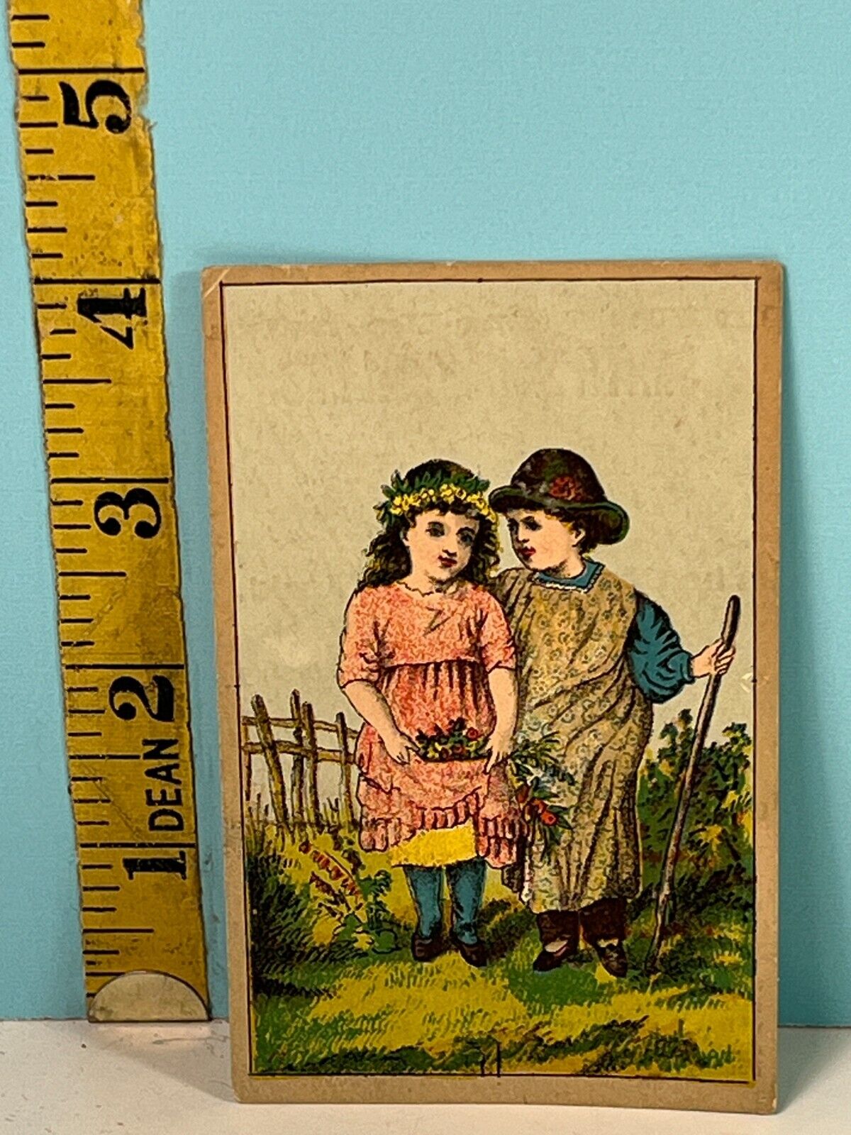 1800's Smith's Umbrella Factory on Premises Cheapest in the world Trade Card.