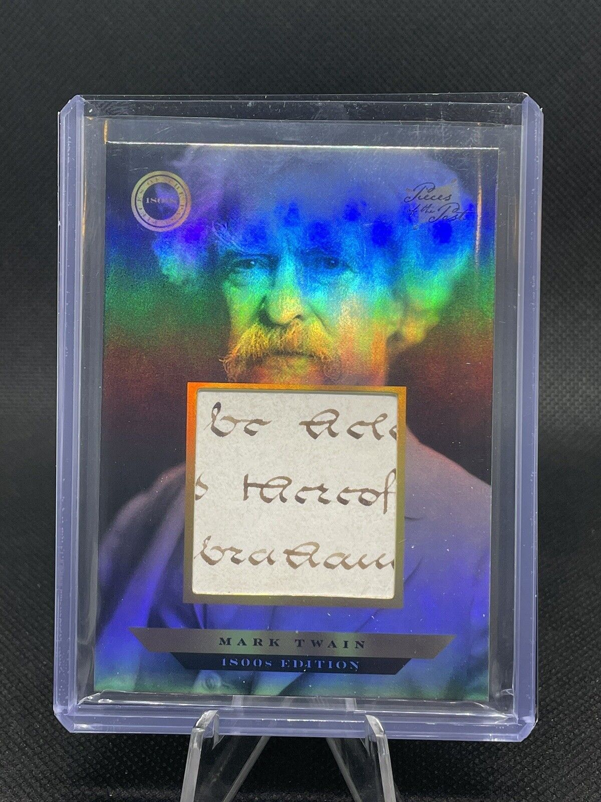 2024 PIECES OF THE PAST 1800’S MARK TWAIN AUTHENTIC RELIC CARD #150