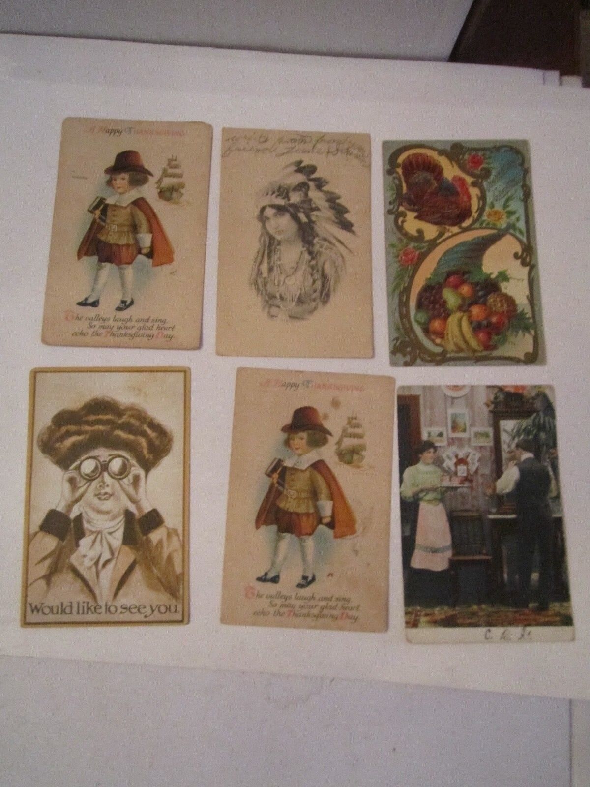 (24) EARLY 1900'S POSTCARDS - GREETING POST CARDS - LOT 8 - TUB BBA-7