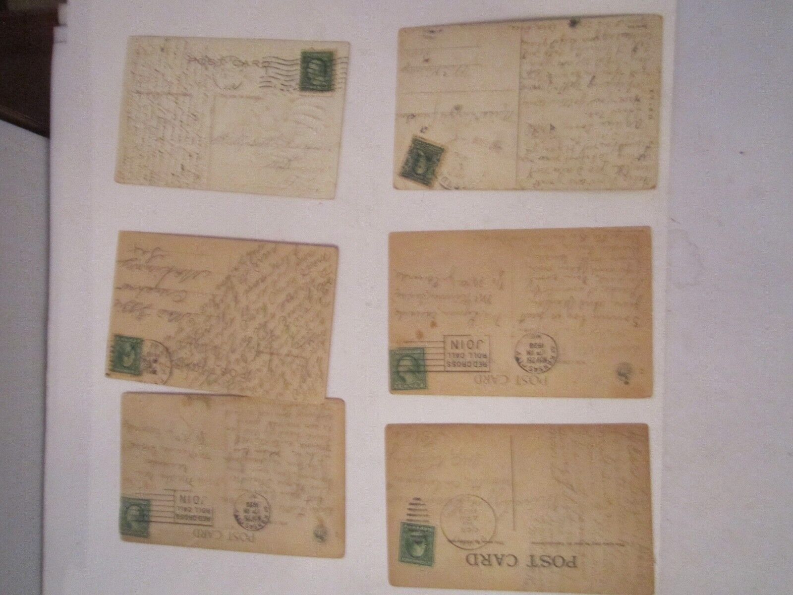 (24) EARLY 1900'S POSTCARDS - GREETING POST CARDS - LOT 8 - TUB BBA-7