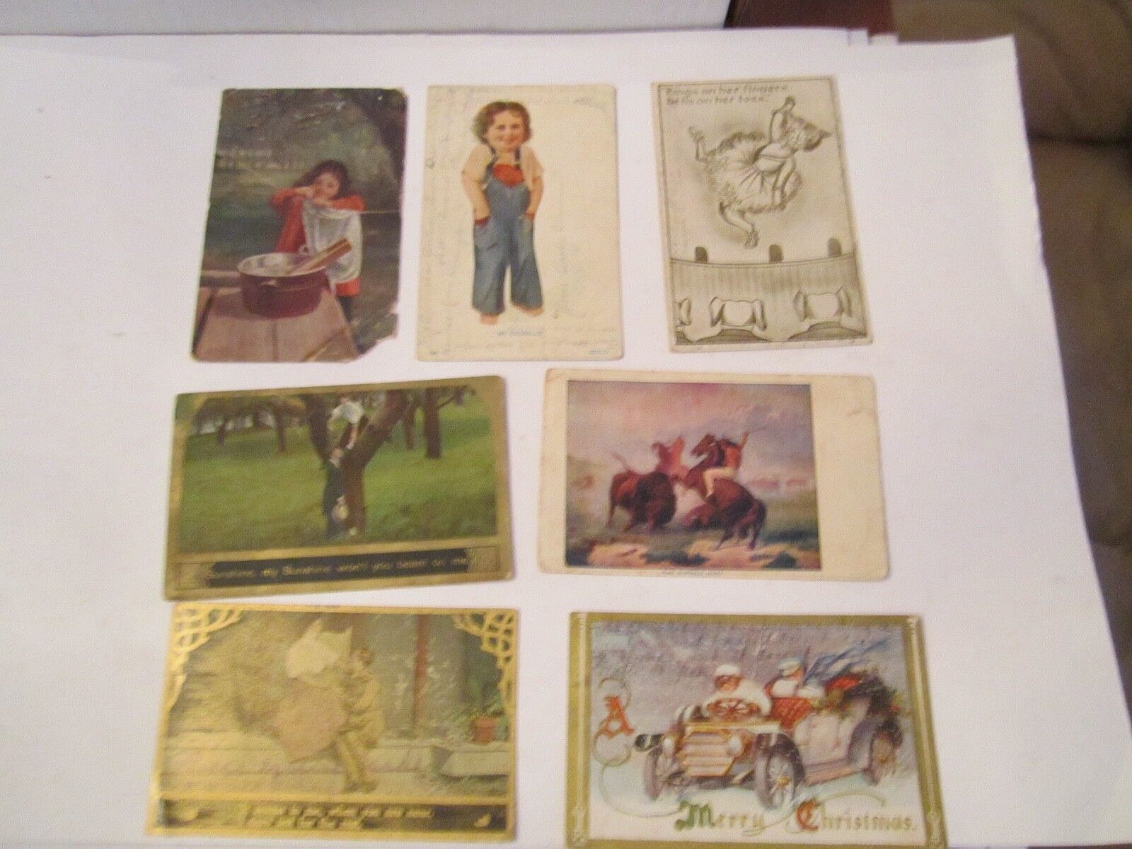 (24) EARLY 1900'S POSTCARDS - GREETING POST CARDS - LOT 8 - TUB BBA-7