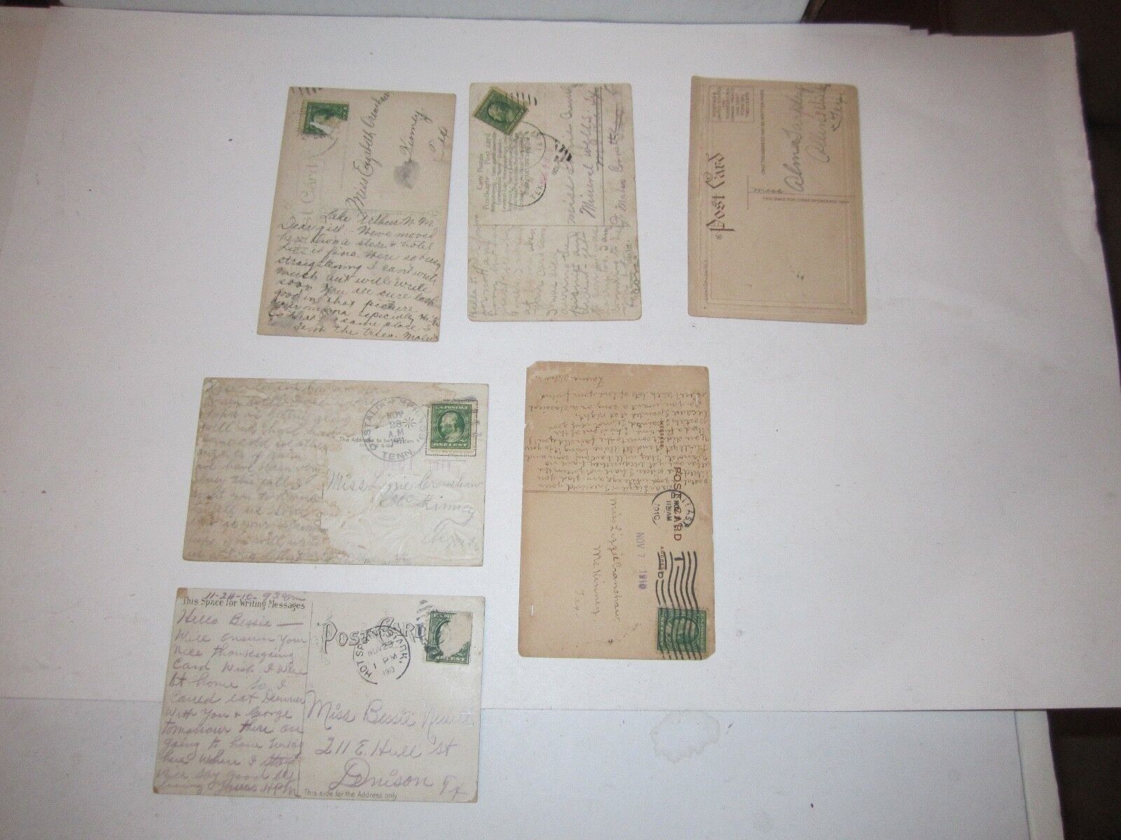 (24) EARLY 1900'S POSTCARDS - GREETING POST CARDS - LOT 9 - TUB BBA-7