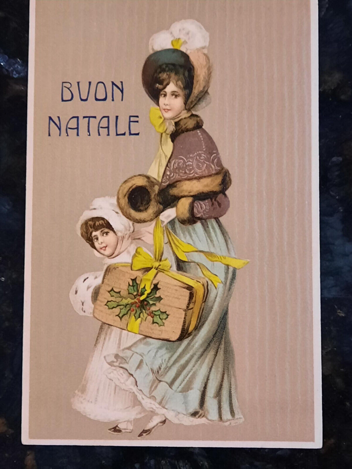 21 Vintage Christmas Greeting Cards - Postcard Style - Signed - Early 1900's
