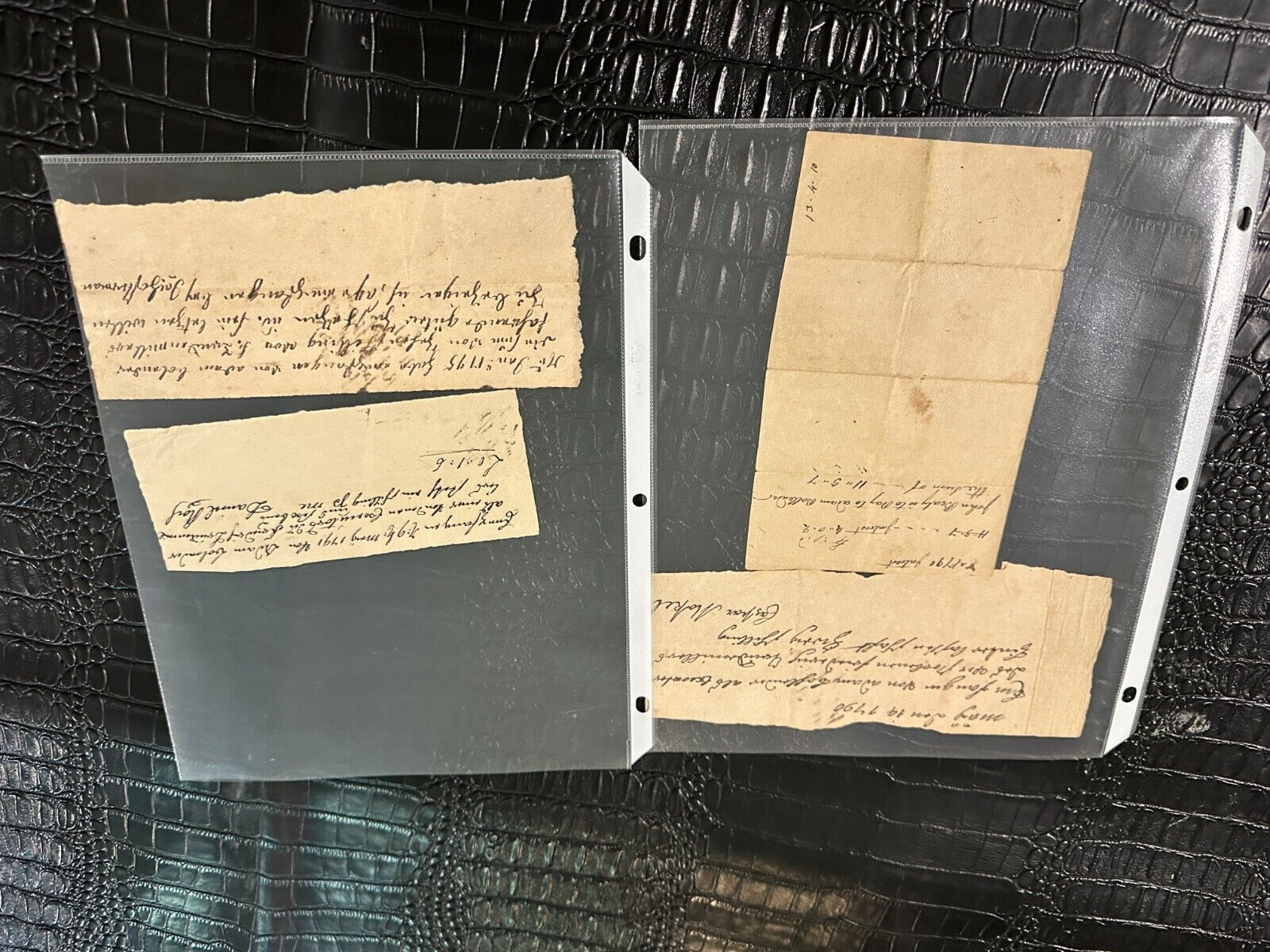 1700s 1800s Document Antique Ephemera Autographs Lot of 40+ pieces (S5)