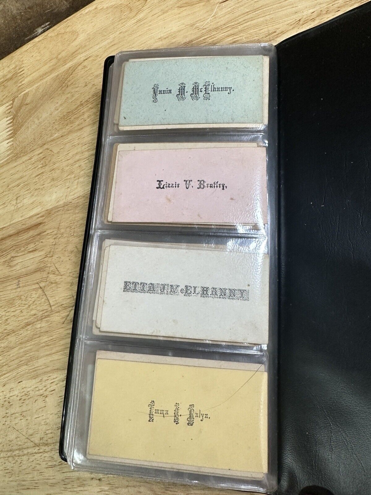 Antique Early 1900s Business Cards/Calling Cards Collection Western PA (80+)