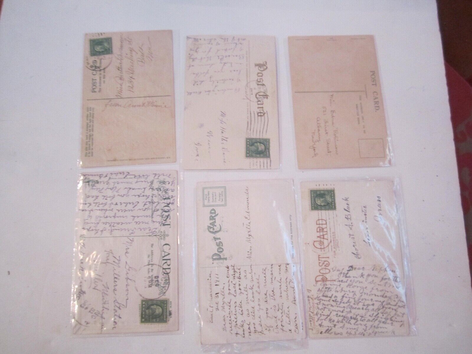 LOT OF 34 EARLY 1900'S CHRISTMAS GREETING POST CARDS - SPECTACULAR!