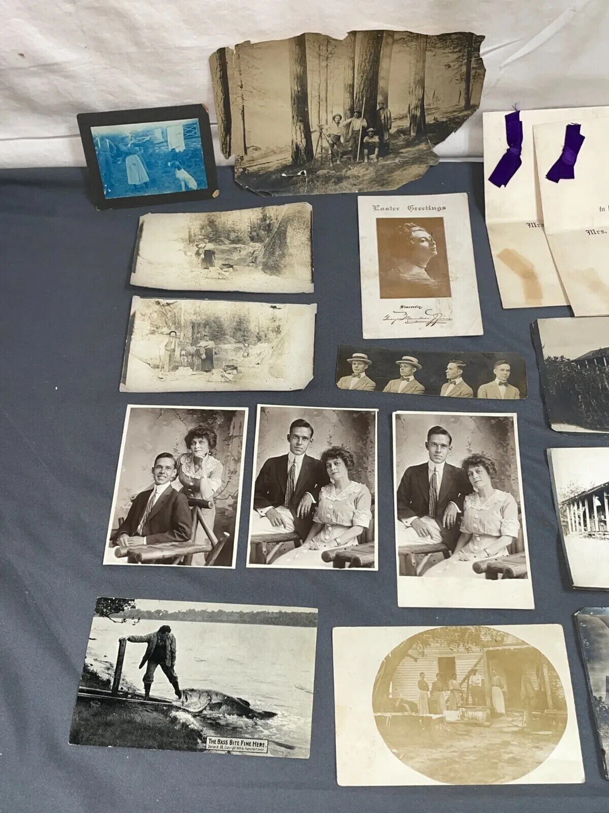Lot antique PHOTO RPPC post cards WILD WEST 1800s 1900s Guns FORBIDDEN EPHEMERA
