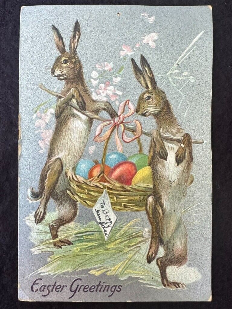 VTG Good Cond Victorian Easter Cards Early 1900s Germany/USA, Tuck & Sons/HH Co.