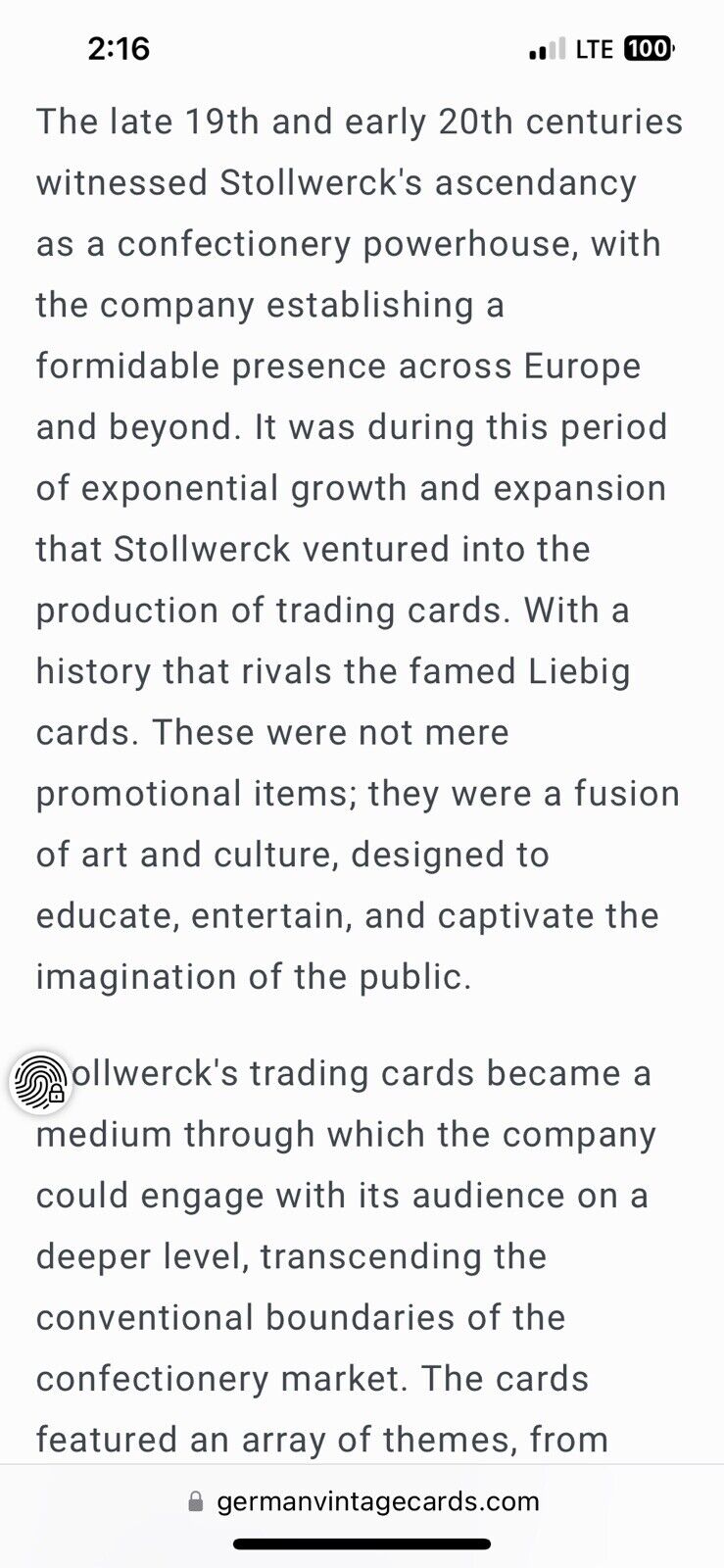 1800s Era Stollwerck RUDOLF VIRCHOW (German - Pathology) Trade Card No. 111 G